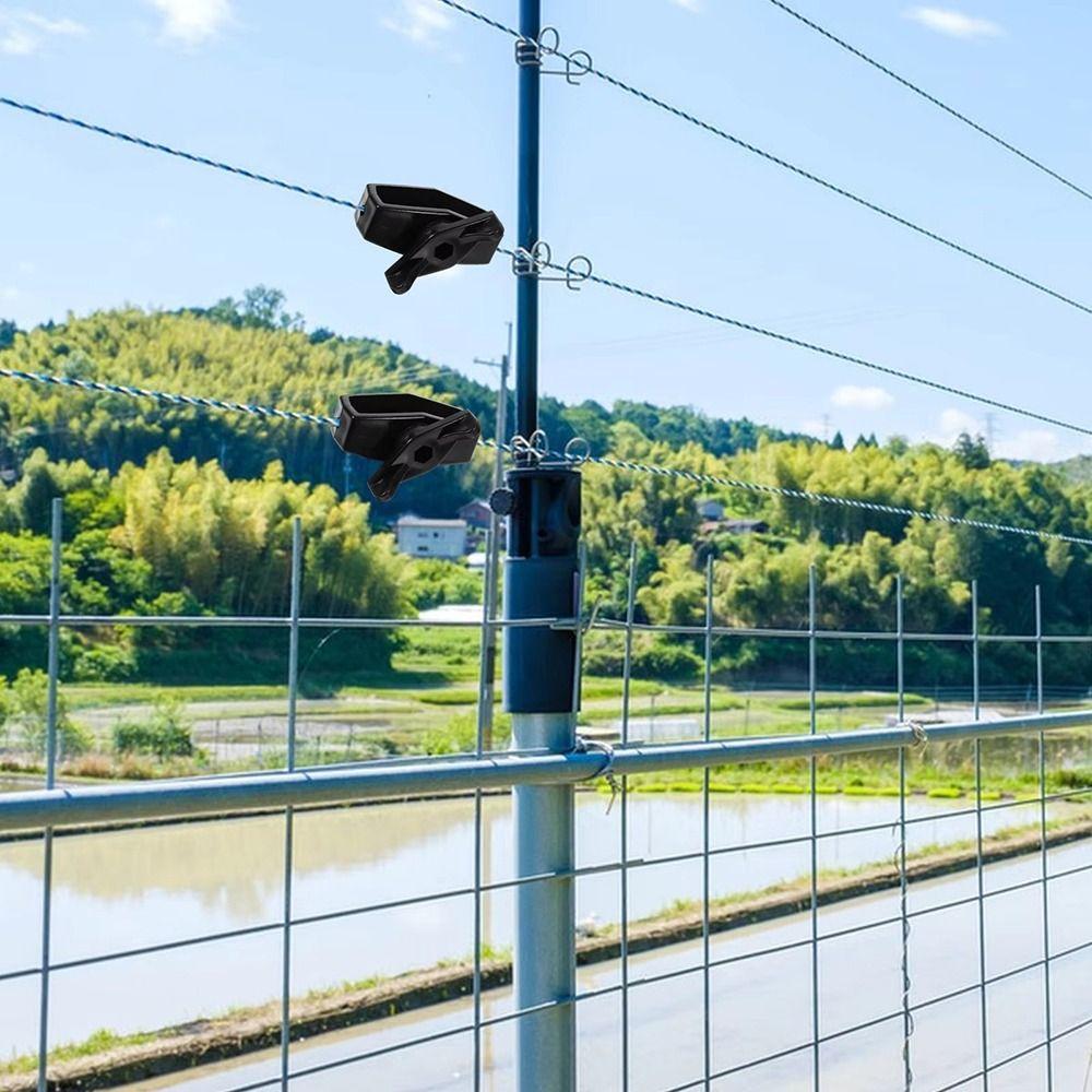 New Plastic Wire Tightener Black Portable Cable Tensioner Electric Fence Tightener Fence