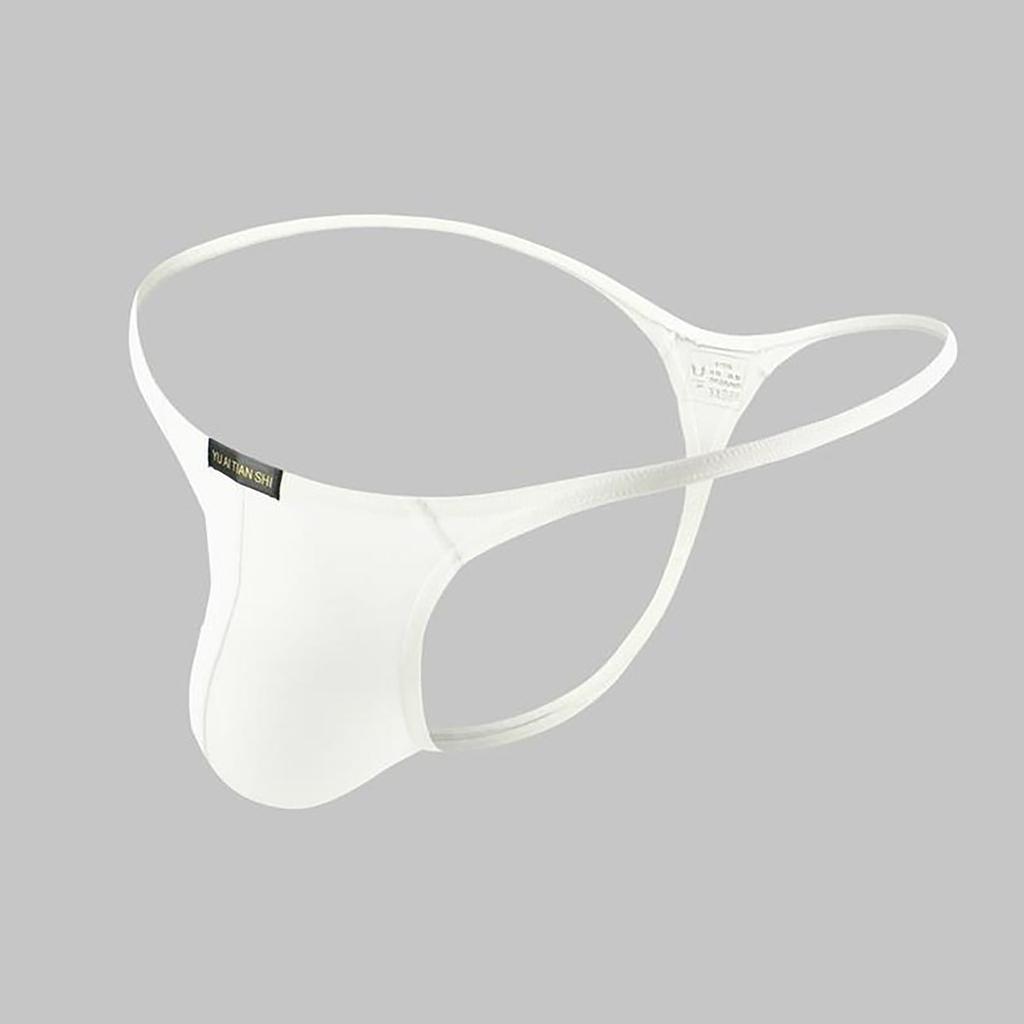 Herrenunterwäsche, sexy Tanga, einfarbig, niedrige Taille, Höschen, erotische Dessous