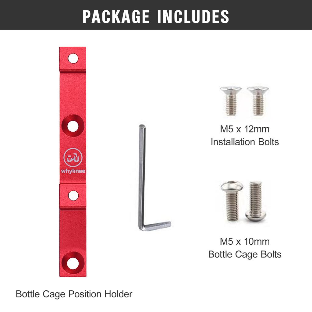 Bicycle Bottle Holder Cage Hole Position Adjuster Cycle Water Bottle Cage Relocator