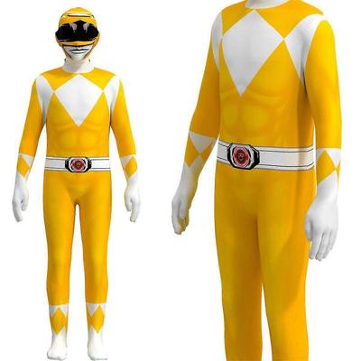 Power Ranger Kostüme für Erwachsene Overall Cosplay Party Kostüm Halloween Geburtstagsgeschenk Kinder