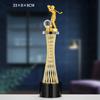 Customized High-End Golf Crystal Trophy, Souvenir, Home Decoration, Creative Metal Commemorative Rod, One Hole Award, 1Pc