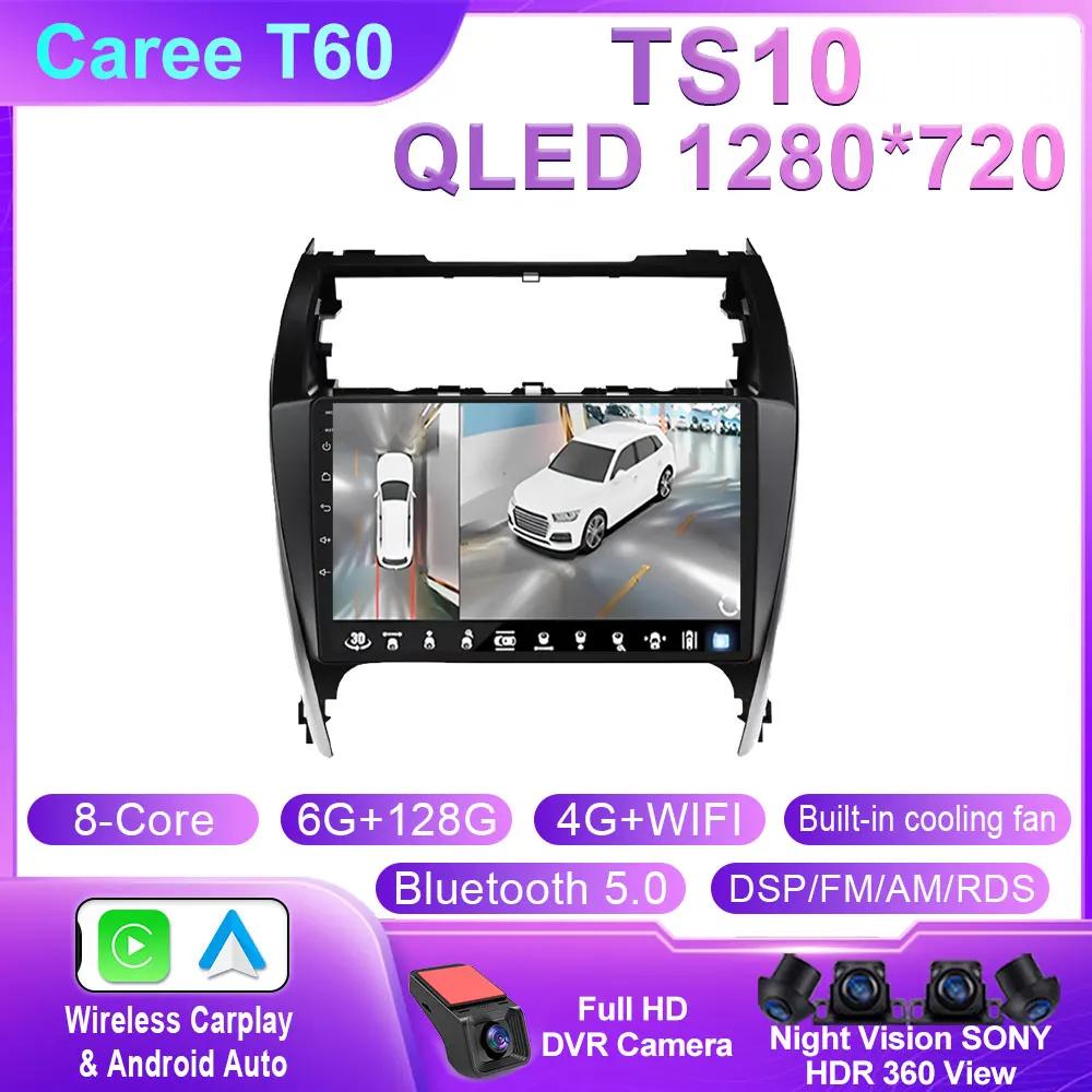 Android 14 For Toyota Camry 7 XV 50 55 2012 2013 2014-2015 2016 2017 Multimedia Carplay Car PlayerNavigation Screen GPS Radio 4G