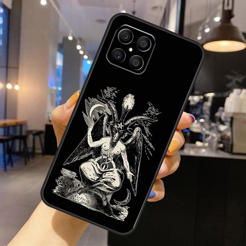 Devil Satan Case For Honor Magic 7 6 5 Lite Cover For Honor 200 400 Pro 50 70 90 X9 X8a X8b X9a X9b X9c