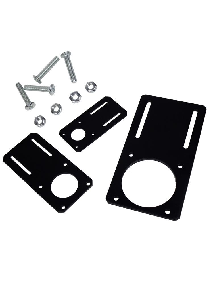 42/57/86 Flat I-Shaped Stepper Motor Bracket - 180° Mounting Plate