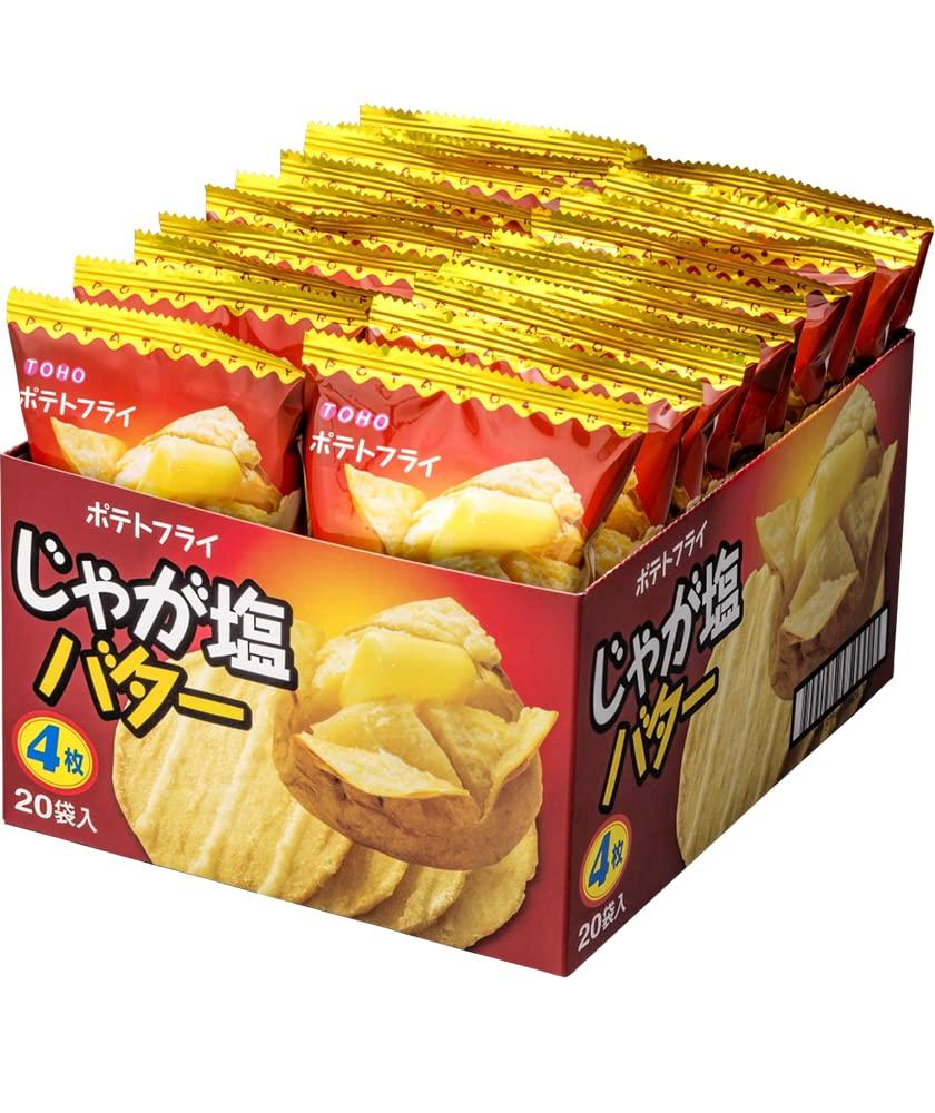 Toho Seika Potato Fries 3 Types Assorted (fried Chicken / Kalbi Grill / Potato Salt Butter) 6 Bags Each, 18 Bags In Total