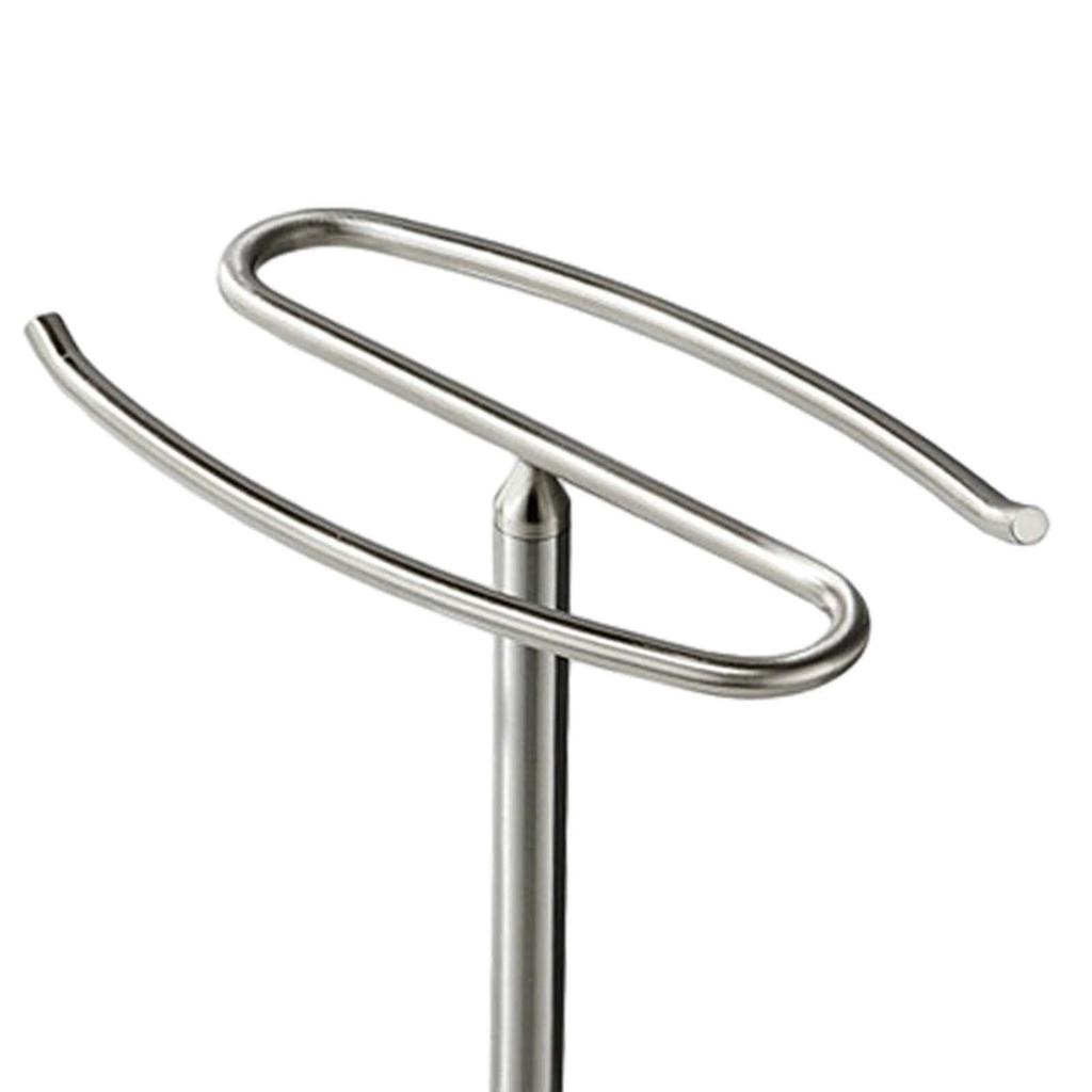 Hand Towel Stand Watch Holder Rust Resistant Antiskid Bottom Multipurpose Height 31cm Space Saving for Dressing Tables Accessory