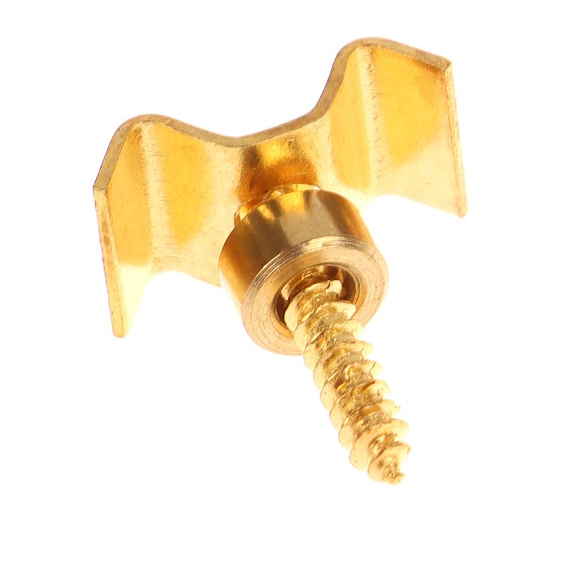1Set Guitar String Trees Retainers Electric Guitar With Screw String Guides Gold/Silver/Black Choose Guitar Accessories