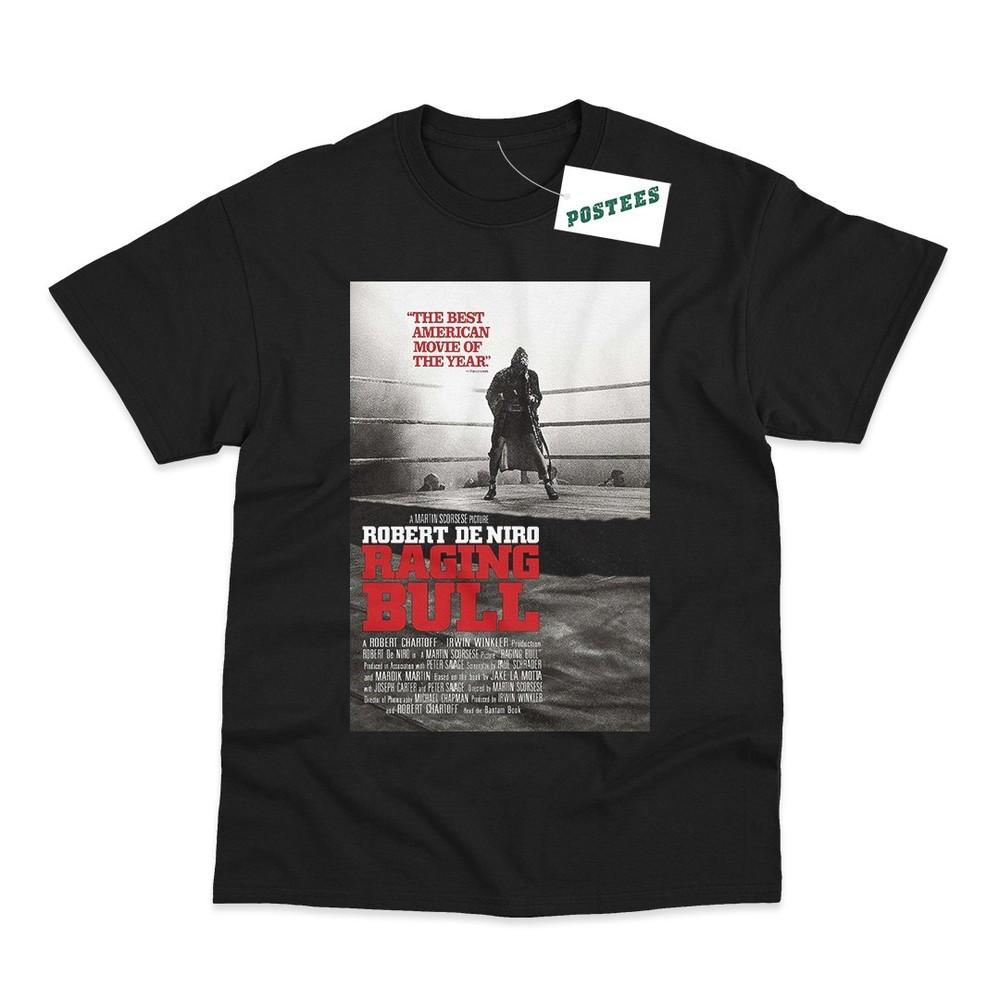 

Retro Movie Poster Inspired By Raging Bull DTG Printed T-Shirt 4XL