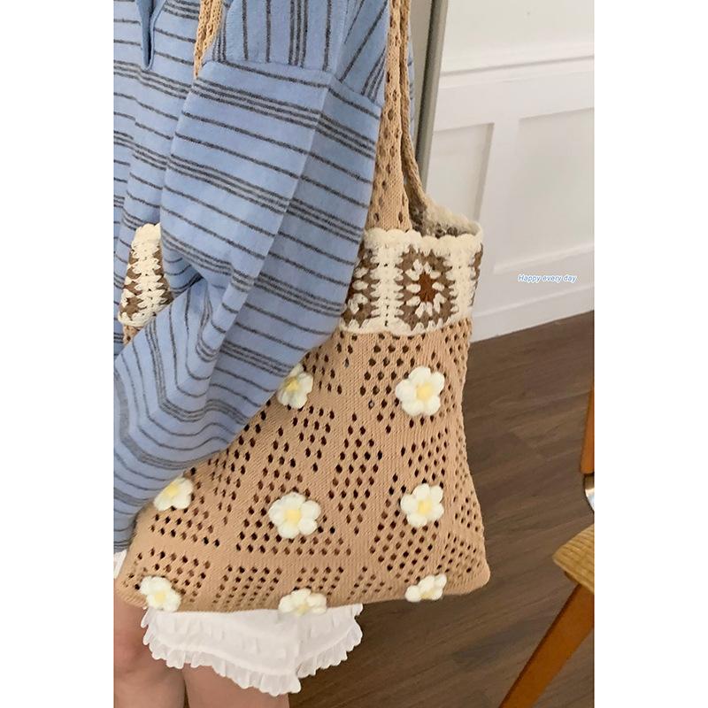 Fashion Large-capacity Underarm Woven Bag Women's  New Fashion Bag Versatile Shoulder Tote Bag