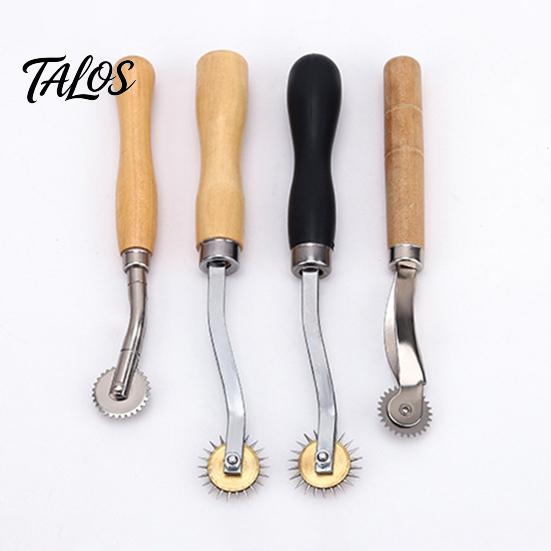 Sewing Pattern Tracer Wooden Handle Tracing Wheel, 2/3mm Needle Point Wheel for Craft Patterns, Faux Leather Projects, Professional Stitch Marking