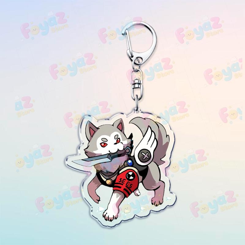 Popular Cartoon Operatives Characters Keychain Accessories Bag Keyrings Jewelry Fans Womens Fans Freinds Gifts