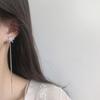 Koreanische Schneeflocken-Quastenohrringe für Damen - Schlichtes Nischendesign
