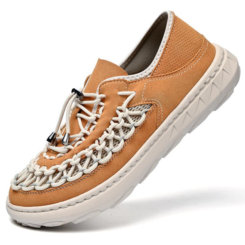 

Popular men s shoes summer mesh breathable mesh shoes men s outdoor leisure sports lightweight large size woven sandals 47