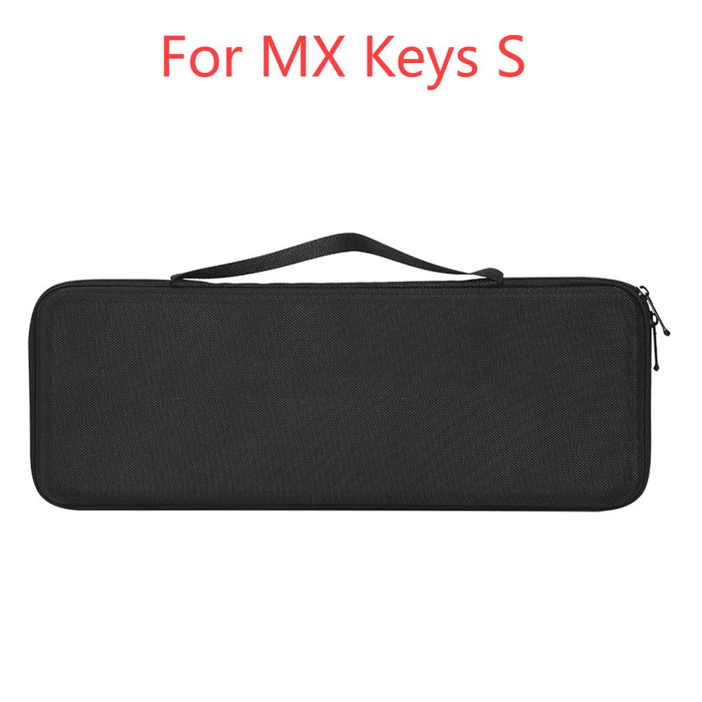 Protective Storage Bag Illuminated Keyboard Storage Case Carry Case for Logitech MX Keys Mini Wireless Keyboard for MX Keys