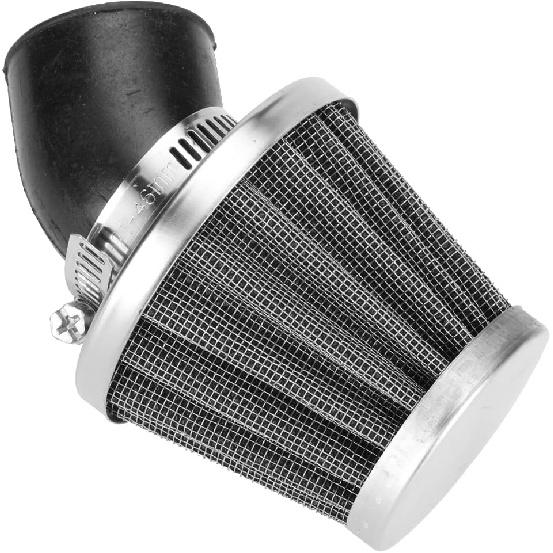 HIAORS 38Mm Bent Rubber Tube Air Filter Cleaner For 110Cc 125Cc CRF SSR Sunl Taotao Pit Dirt Bike ATV Quad