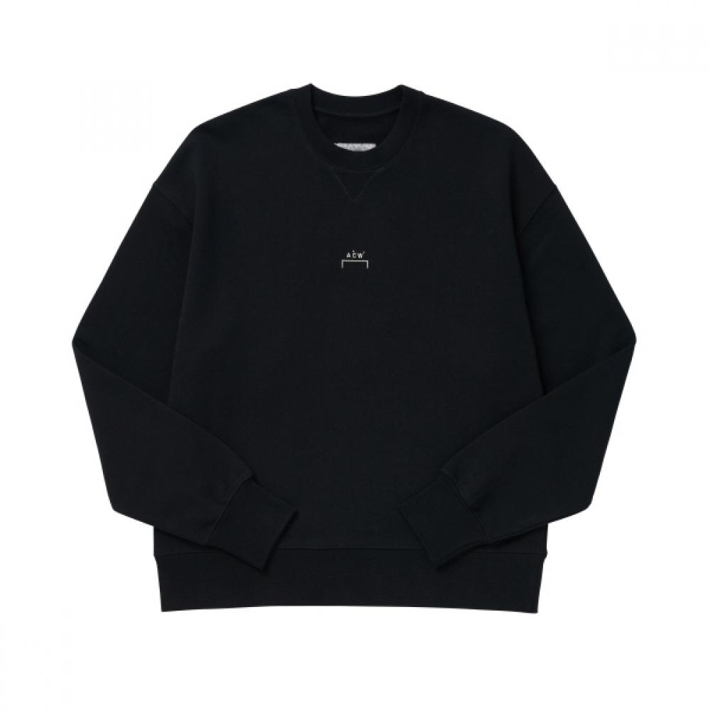 

Accoldwall Acwmw080 Black ESSential Small Logo Crewneck Men S SweatShirt ACWMW080 BLACK (XL)