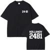 Heated Rivalry Shane Hollander Ilya Rozanov Hollanov 2481 Graphic Tshirt Men Women Clothing Casual Tshirt Male Vintage Tees