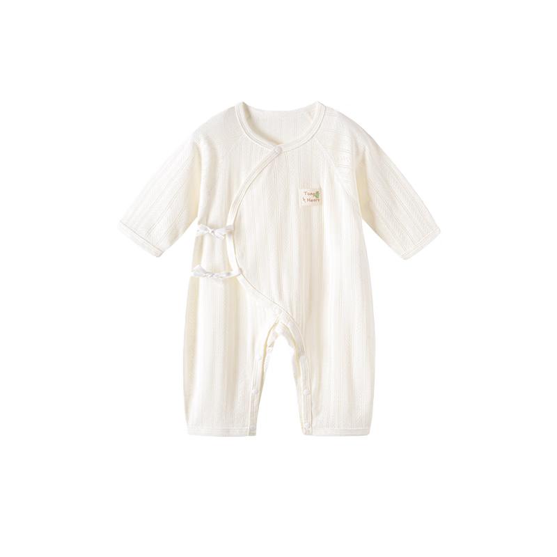 Lenzing Modal Newborn Summer Tie-Strap Romper 52