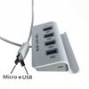 OTG Hub 4 In 1 Dock Holder Hub USB2.0 4 USB Docking Station Hub USB OTG HUB  for Mobile/PC