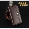 Men's Handbag European American Business Large Capacity Double Zipper