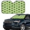 Frogs Doodle Sunshade Windscreen Car Front Windshield Window Sun Visor Accessories Covers