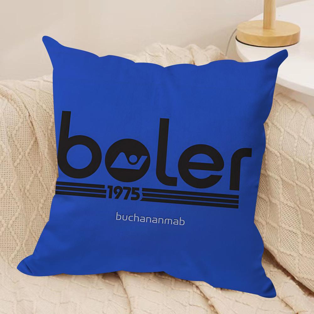 Fashion Brand B-Boler Cushion Cover Soft Plush Fabric Double-Sided Printed Sofa Cushion Cover for All Seasons Home Decor Gift