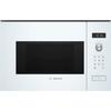 Bosch Serie 6 BFL524MW0, Intégré, Micro-ondes Grill, 20 L, 800 W, Rotatif, Toucher, Blanc