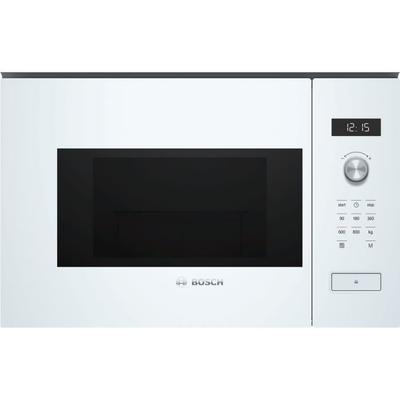 Bosch Series 6 BFL524MW0, Integrated, Grill Microwave, 20 L, 800 W, Turntable, Touch, White