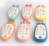 Educational Bilingual 0-2-Year-Old Girl Boy Baby Toy Music Mobile Phone Child Simulation Bite Phone Model Baby
