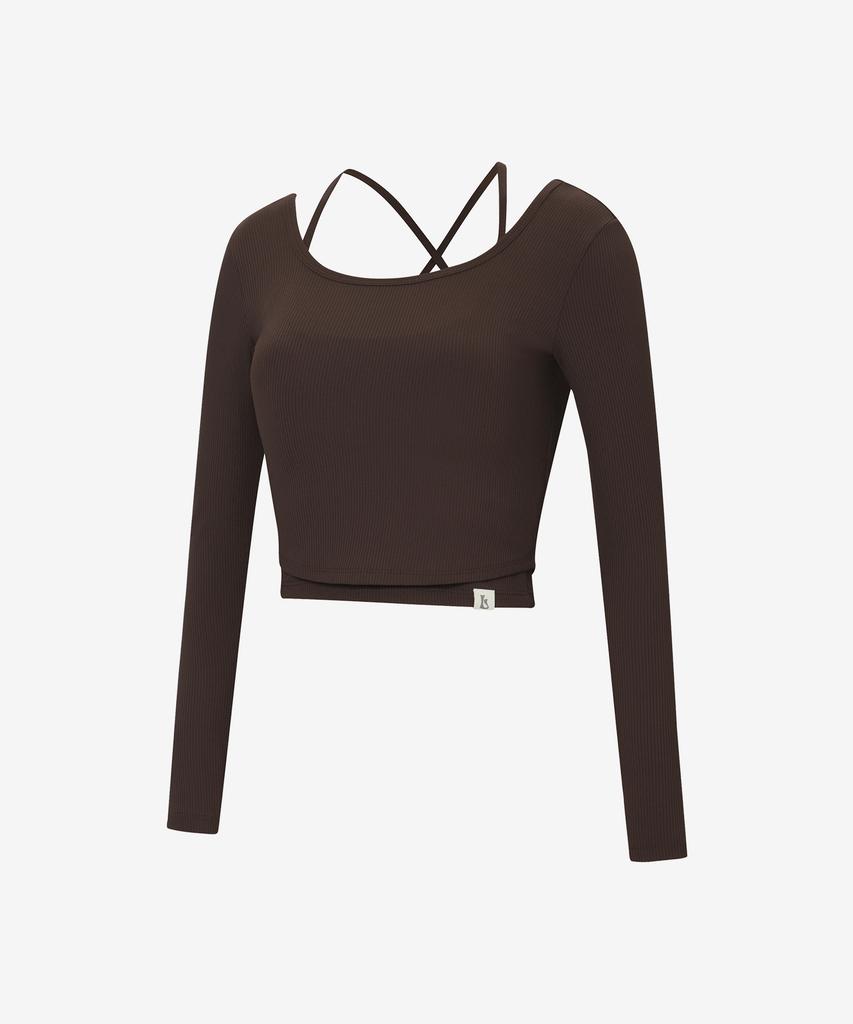 GRANDE LINE Layered Crop Long Sleeve