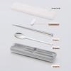Huihuang Portable 316 Stainless Steel Cutlery Set