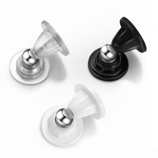 Magnetic Door Stopper Wall Protector Adhesive No Drilling Heavy Duty Anti-collision Home Office Bedrom Wall Floor Mount Door Catch Doorstop