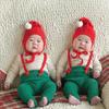 PackPixel Christmas Costume Set for Baby Boys and Santa Perfect for and Photo Shoots Girls, 2-Piece Set, Costume, Parties, Events, (Green, 73cm)
