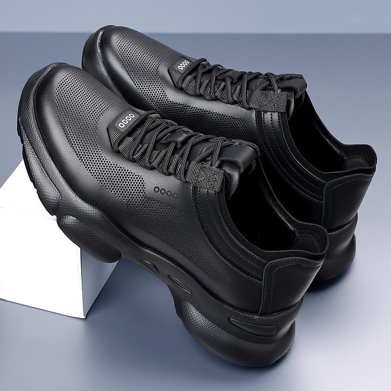 Versatile Sneaker for Men New Trendy Lace Up Shoes Outdoor Casual Sports Shoes Non-Slip Leisure Walk Trainers Treking Footwear