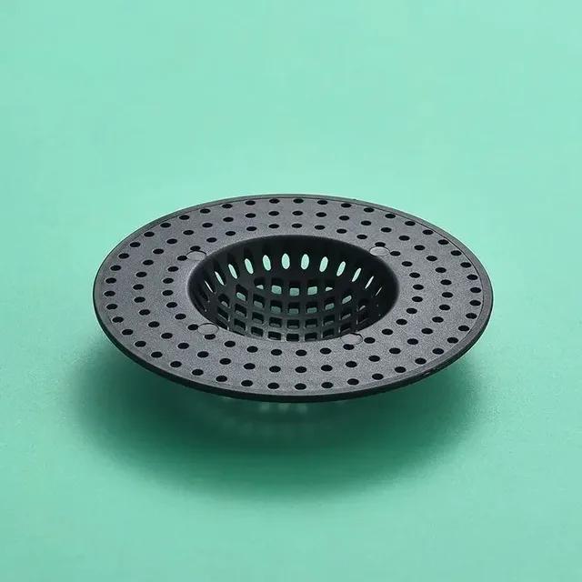 

1 Pcs Kitchen Sink Filter Strainer Sewer Filtering Net Stopper Floor Drains Hair Catcher Waste Collector for Home Accessories 1Pcs чёрный