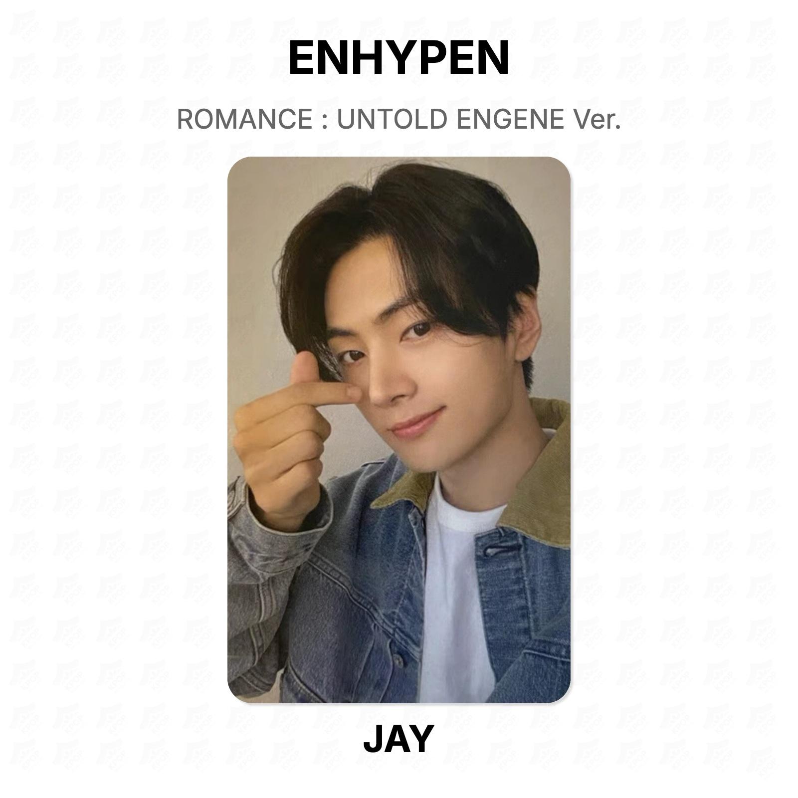 ENHYPEN ROMANCE : UNTOLD ENGENE Ver. Official Photocard JAY