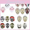 Terrifying Plastic Skeleton Masks For Halloween Cosplay Party Decorations Wholesale