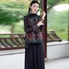 Women's Ethnic Style Heavy Embroidery Sleeveless Vest Jacket
