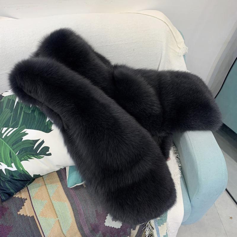 Fur Vest Women's Short Autumn and Winter New Slim and Thin Imitation Fox Fur Vest Fur Vest