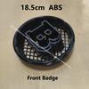 ABCB1 18.5cm ABS B Logo Front Grille Emblem Badge for BRABUS W204 W245 Vito Metris G-class V-class G63 G65 W463 G500 G350 GLK