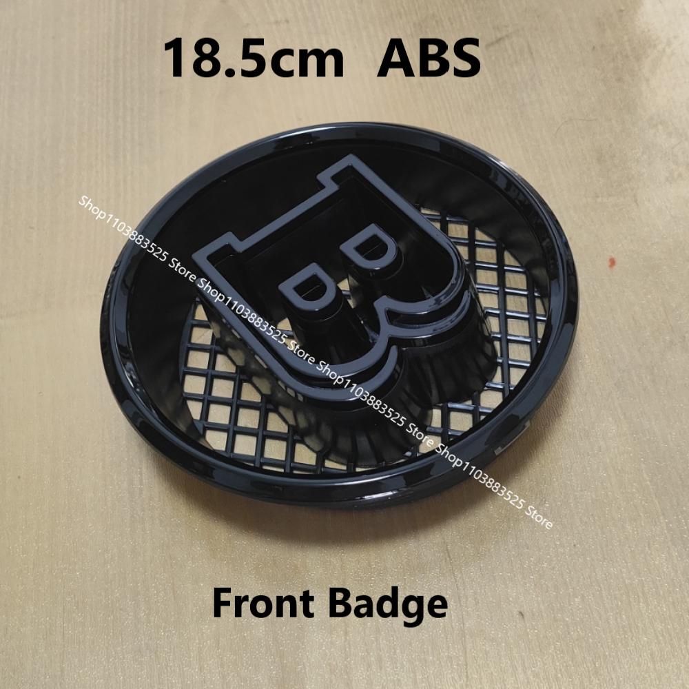 ABCB1 18.5cm ABS B Logo Front Grille Emblem Badge for BRABUS W204 W245 Vito Metris G-class V-class G63 G65 W463 G500 G350 GLK