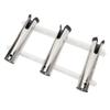 Boat Fishing Rod Holder 3 Link Tubes Stainless Steel Fishing Rod Rack for Marine Yacht Camper RV Fishing Boat