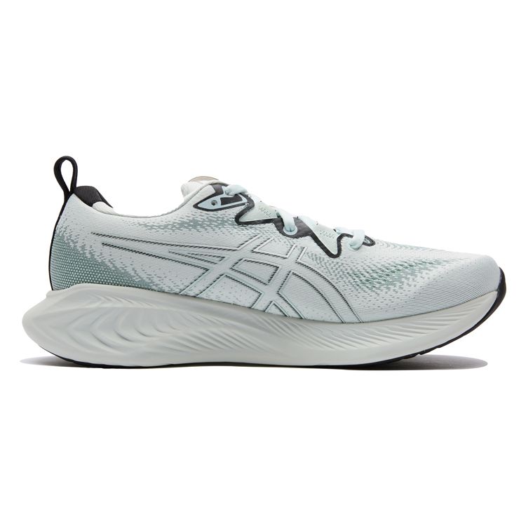 Asics Gel-Cumulus 25 Casual Comfortable Versatile Mesh Low-Top Running Shoes Men sneaker Light-Gray Green 1011B621-301