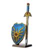 Tenyo Metallic Nano Puzzle Dragon Sword of Roto Shield of Roto Stainless No Glue Laser 3D Model Quest & EP-5-065, Steel, Required, 0.2m Thickness,