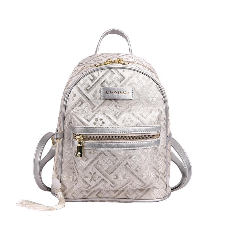 Damski Stylowy Plecak Jesień Zima 2025: Duża pojemność, casualowy nadruk, idealny na uczelnię i dojazdy