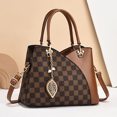 Bags Women's Messenger Bags Versatile 2025 New Middle-aged Large-capacity Handbags Fashion Shoulder Women's Bags Women's Bags Tide