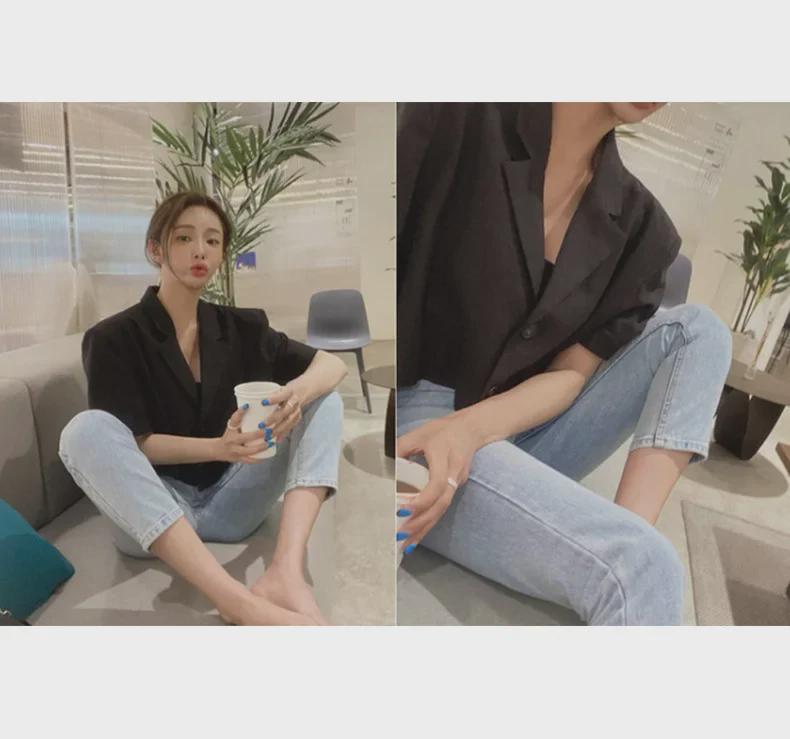 Women's Early Autumn Square Collar Slim Camisole - Korean Style Versatile Top