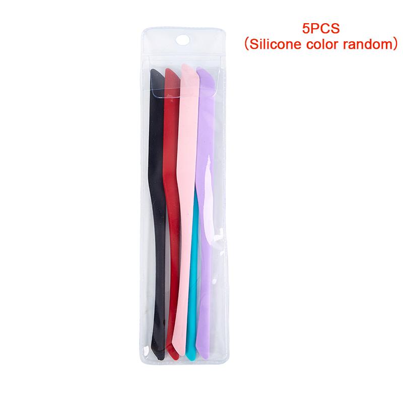 1/5Pcs Silicone Makeup Toner Spatula Mixing Stick Foundation Cream Mixing Tool Cosmetic Make Up Tool