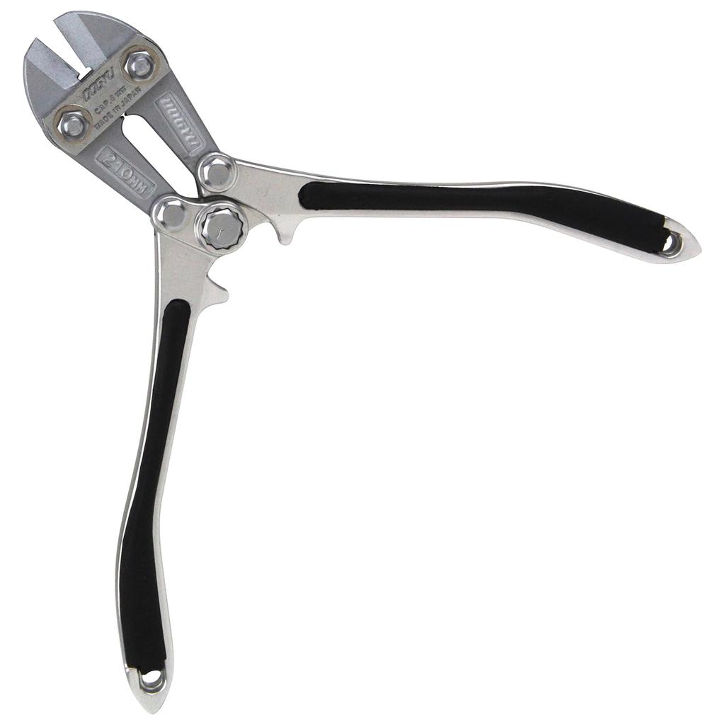 DOGYU Polished Aluminum Bolt Cutters, 210mm, 02325