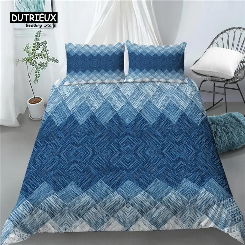 

Home Living Luxury 3D Marble Grid Print 23Pcs Comfortable Duvet Cover PillowCase Bedding Sets Queen and King EUUSAU Size EU Single 135x200cm